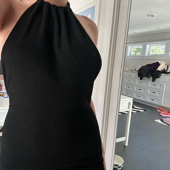 LIONESS: THE RAY MINI DRESS IN BLACK - Picture 5 of 5